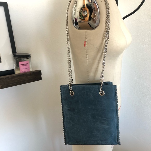 Zara mini suede tote - Picture 2 of 4